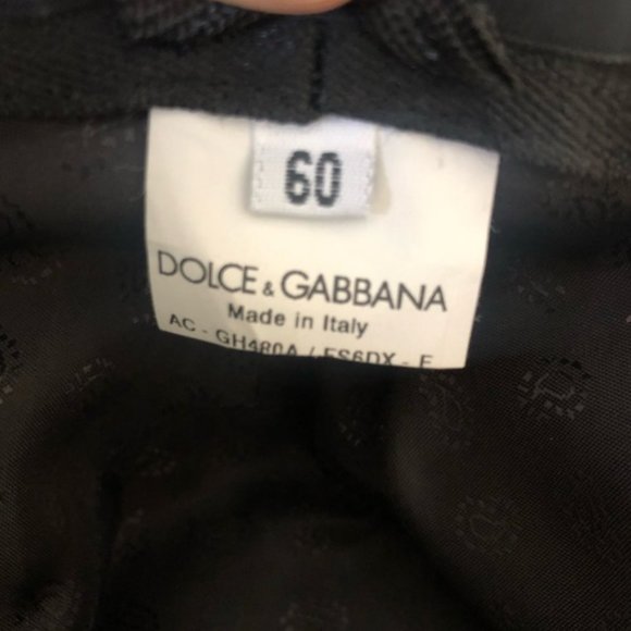 Auc DOLCE & GABBANA Printed Fedora Hat main image 7